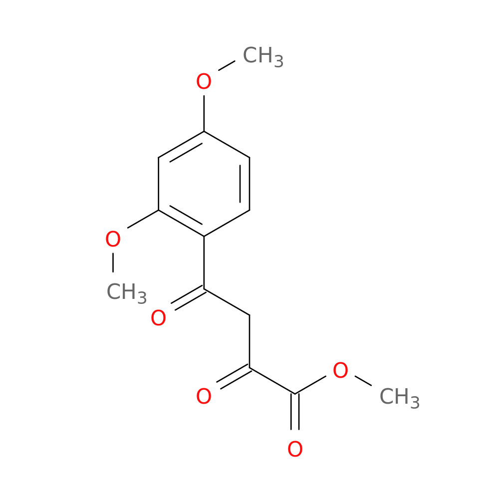 methyl 4-(2,4-dimethoxyphenyl)-2,4-dioxobutanoate