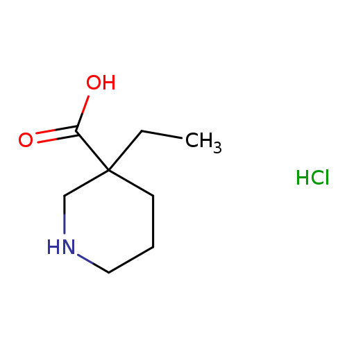 3-Ethylpiperidine-3-carboxylic acid hydrochloride