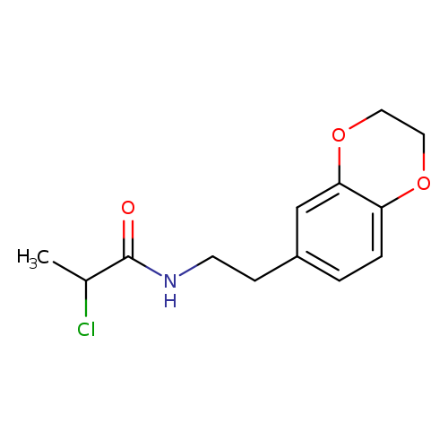 2-Chloro-n-[2-(2,3-dihydro-1,4-benzodioxin-6-yl)ethyl]propanamide