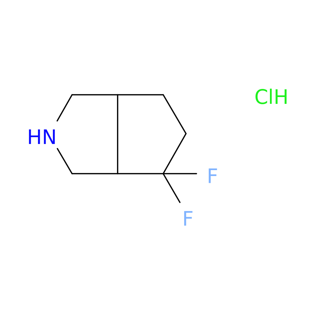 4,4-difluoro-octahydrocyclopenta[c]pyrrole hydrochloride