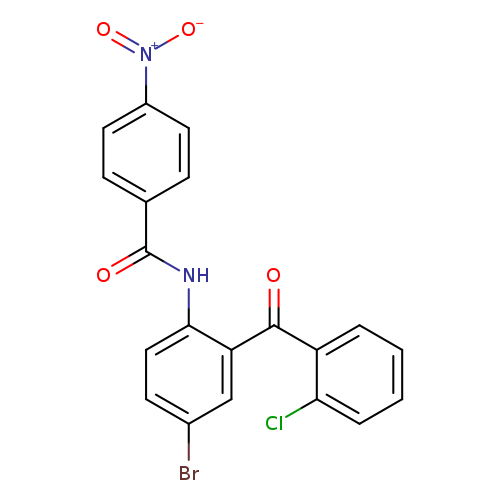 N-[4-bromo-2-(2-chlorobenzoyl)phenyl]-4-nitrobenzamide