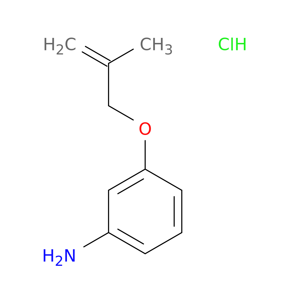 3-[(2-Methyl-2-propenyl)oxy]aniline hydrochloride
