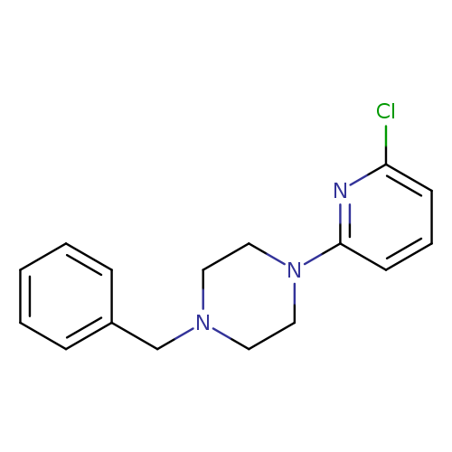 1-Benzyl-4-(6-chloropyridin-2-yl)piperazine
