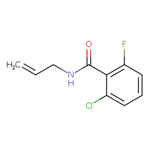 2-chloro-6-fluoro-N-(prop-2-en-1-yl)benzamide