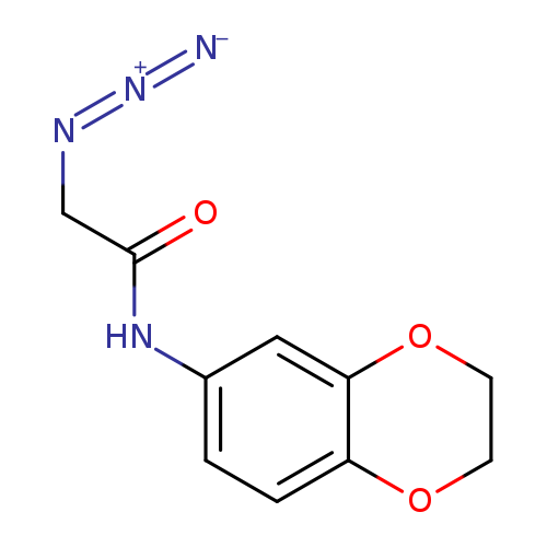2-azido-N-(2,3-dihydro-1,4-benzodioxin-6-yl)acetamide