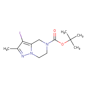 tert-butyl 3-iodo-2-methyl-4H,5H,6H,7H-pyrazolo[1,5-a]pyrazine-5-carboxylate