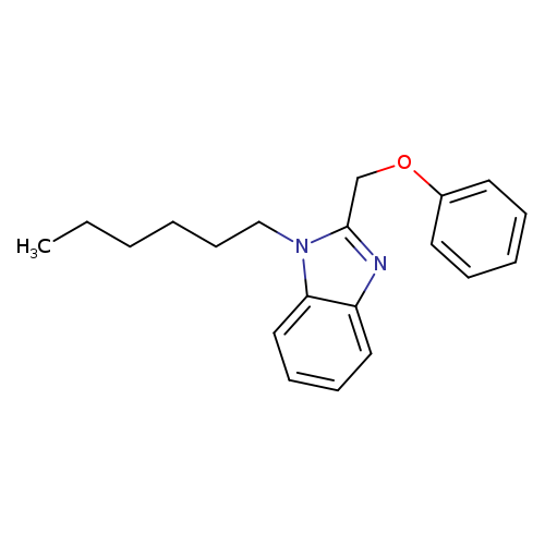 1-hexyl-2-(phenoxymethyl)-1H-1,3-benzodiazole