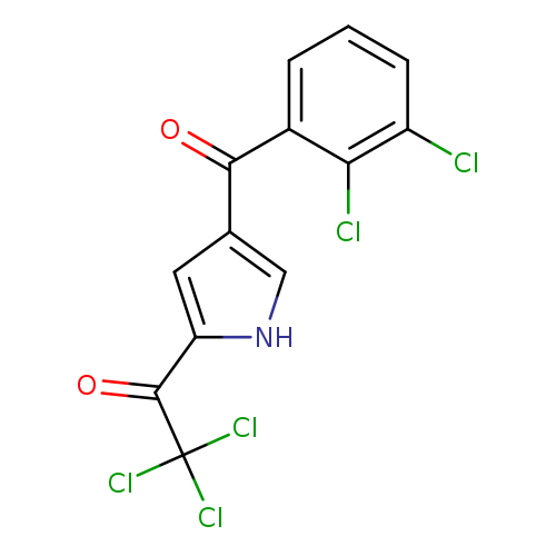 2,2,2-trichloro-1-[4-(2,3-dichlorobenzoyl)-1H-pyrrol-2-yl]ethan-1-one