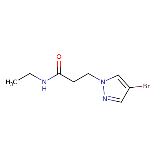 3-(4-Bromo-1H-pyrazol-1-yl)-N-ethylpropanamide