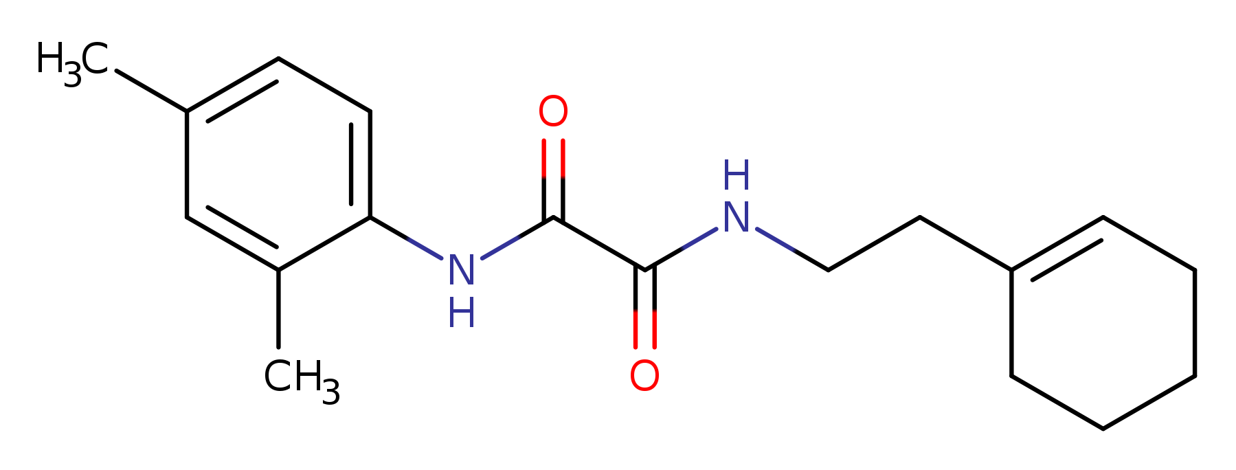 N'-[2-(cyclohex-1-en-1-yl)ethyl]-N-(2,4-dimethylphenyl)ethanediamide