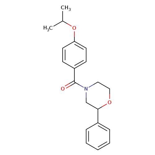 2-phenyl-4-[4-(propan-2-yloxy)benzoyl]morpholine