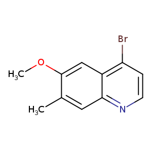 Quinoline, 4-broMo-6-Methoxy-7-Methyl-