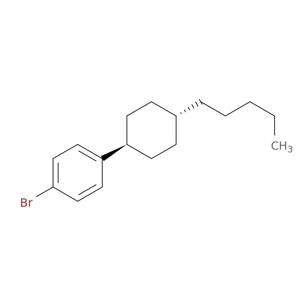 1-Bromo-4-(trans-4-N-pentylcyclohexyl)benzene