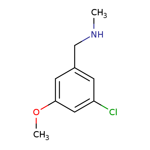 [(3-chloro-5-methoxyphenyl)methyl](methyl)amine