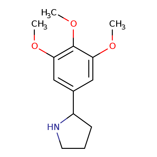 2-(3,4,5-Trimethoxyphenyl)pyrrolidine