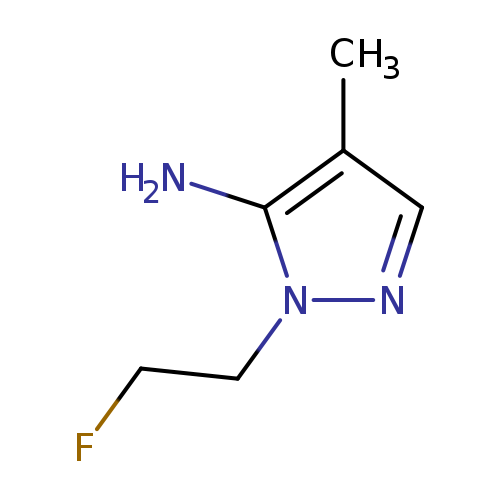 1-(2-fluoroethyl)-4-methyl-1H-pyrazol-5-amine