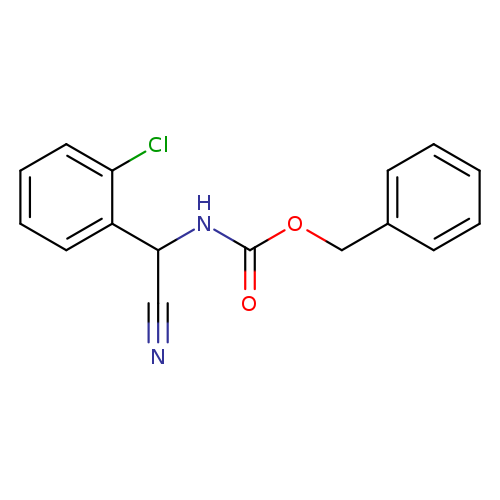 Benzyl N-[(2-Chlorophenyl)(cyano)methyl]carbamate