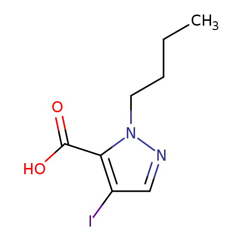 1-Butyl-4-iodo-1H-pyrazole-5-carboxylic acid