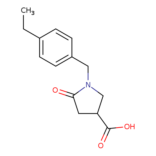 1-(4-Ethylbenzyl)-5-oxopyrrolidine-3-carboxylic acid