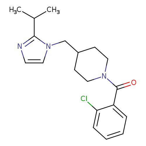1-(2-chlorobenzoyl)-4-{[2-(propan-2-yl)-1H-imidazol-1-yl]methyl}piperidine