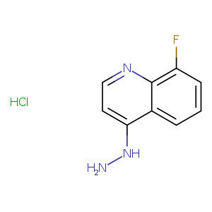 8-Fluoro-4-hydrazinoquinoline hydrochloride