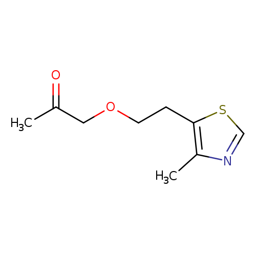 1-[2-(4-Methyl-1,3-thiazol-5-yl)ethoxy]propan-2-one