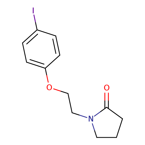 1-(2-(4-Iodophenoxy)ethyl)pyrrolidin-2-one