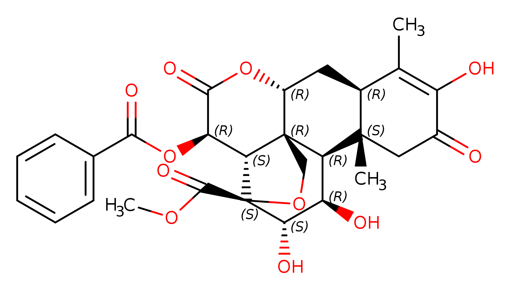 15β-Benzoyloxy-13,20-epoxy-3,11β,12α-trihydroxy-2,16-dioxopicras-3-en-21-oic acid methyl ester