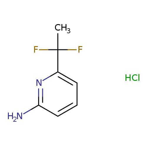 6-(1,1-difluoroethyl)pyridin-2-amine hydrochloride