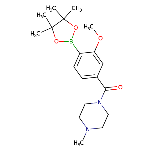 (3-Methoxy-4-(4,4,5,5-tetramethyl-1,3,2-dioxaborolan-2-yl)phenyl)(4-methyl-piperazin-1-yl)methanone