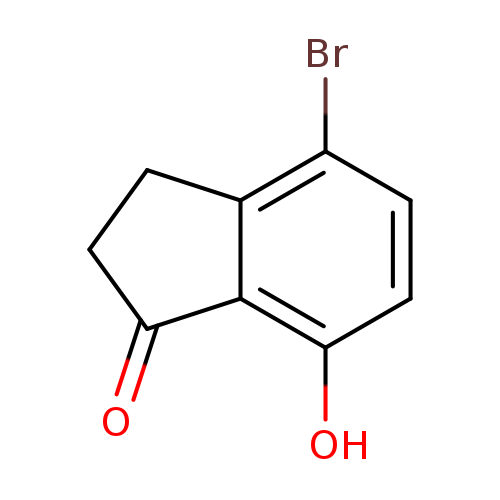 4-Bromo-7-hydroxy-2,3-dihydro-1H-inden-1-one
