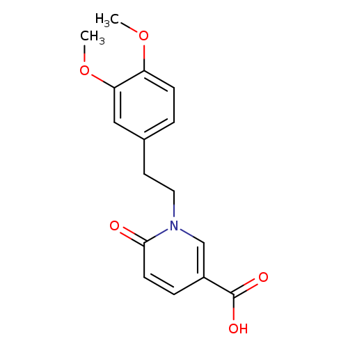 3-Pyridinecarboxylic acid,1-[2-(3,4-dimethoxyphenyl)ethyl]-1,6-dihydro-6-oxo-
