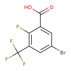 5-Bromo-2-fluoro-3-(trifluoromethyl)benzoic acid