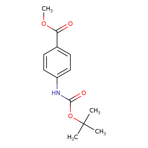 Benzoic acid, 4-[[(1,1-dimethylethoxy)carbonyl]amino]-, methyl ester