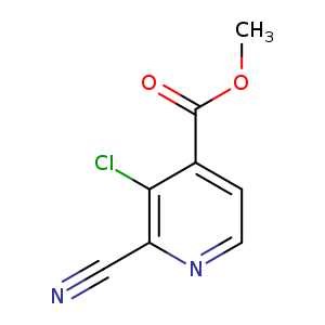 METHYL 3-CHLORO-2-CYANO-PYRIDINE-4-CARBOXYLATE
