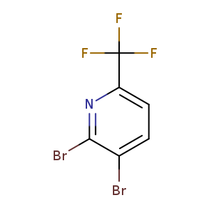 Pyridine, 2,3-dibromo-6-(trifluoromethyl)-