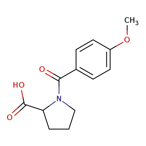 N-(4-Methoxybenzoyl)-L-proline
