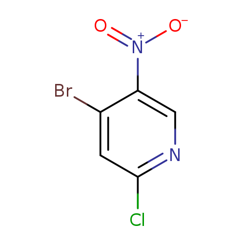 Pyridine, 4-bromo-2-chloro-5-nitro-