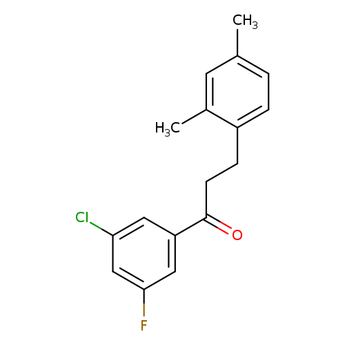 3'-Chloro-3-(2,4-dimethylphenyl)-5'-fluoropropiophenone
