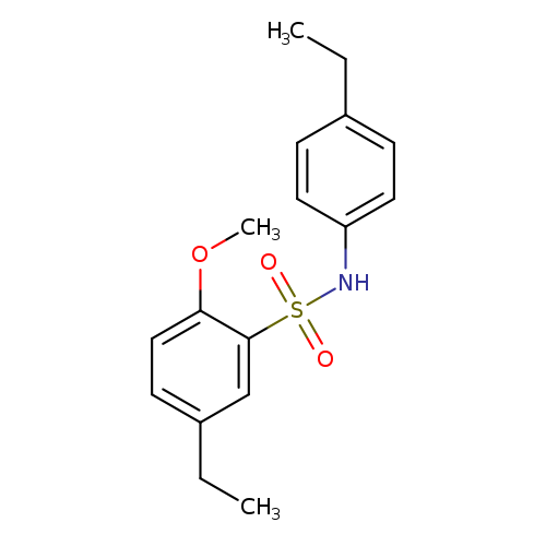5-ethyl-N-(4-ethylphenyl)-2-methoxybenzene-1-sulfonamide
