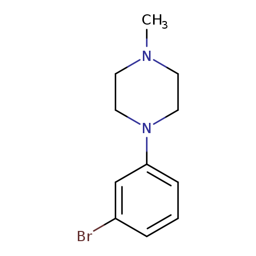 Piperazine, 1-(3-bromophenyl)-4-methyl-