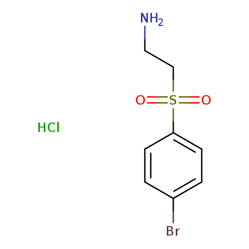 2-(4-bromobenzenesulfonyl)ethan-1-amine hydrochloride