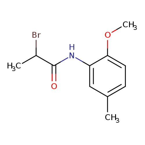 2-Bromo-n-(2-methoxy-5-methylphenyl)propanamide