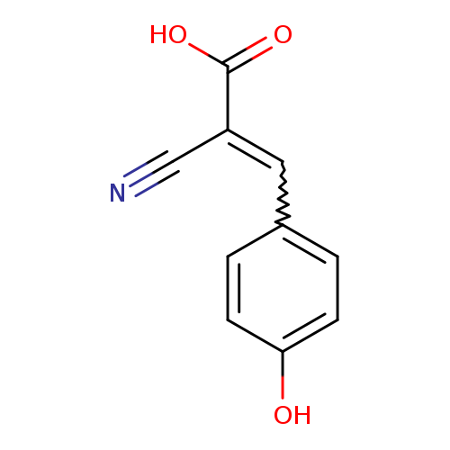 2-Cyano-3-(4-hydroxyphenyl);acrylic acid