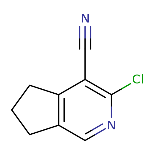 3-CHLORO-5H,6H,7H-CYCLOPENTA[C]PYRIDINE-4-CARBONITRILE