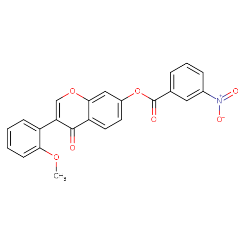 3-(2-methoxyphenyl)-4-oxo-4H-chromen-7-yl 3-nitrobenzoate