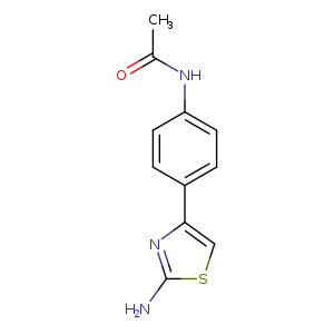 N-(4-(4-Amino-3,5-thiazolyl)phenyl)ethanamide