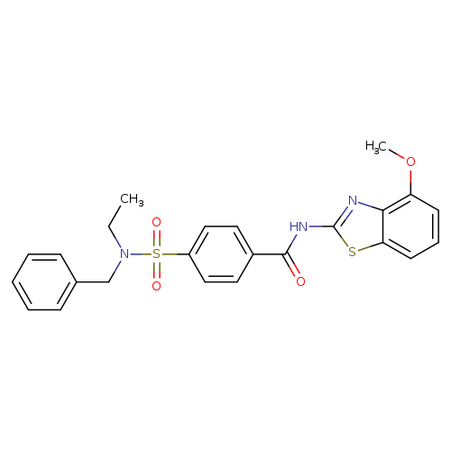 4-[benzyl(ethyl)sulfamoyl]-N-(4-methoxy-1,3-benzothiazol-2-yl)benzamide