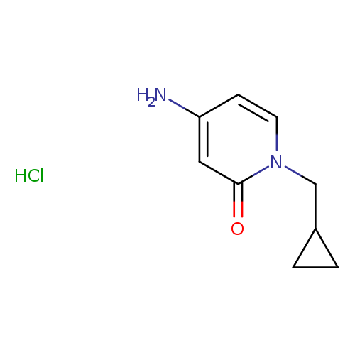 4-amino-1-(cyclopropylmethyl)-1,2-dihydropyridin-2-onehydrochloride