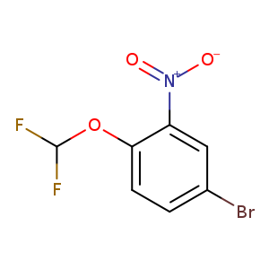 4-Bromo-1-(difluoromethoxy)-2-nitrobenzene